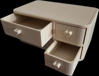 Joyero organizador con cajones