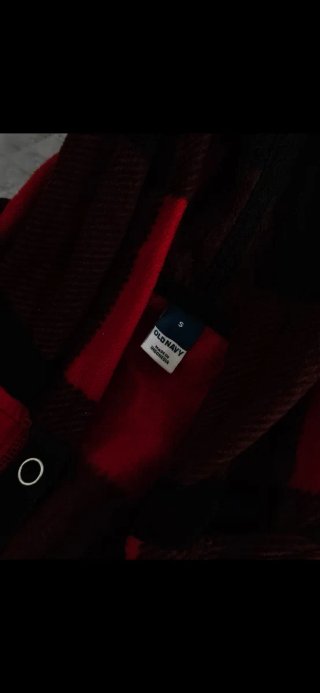 Pigiama intero a quadri rosso nero