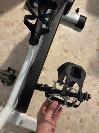 Bicicleta Estática de Spinning Blanca