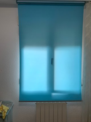 Estor Enrollable Azul 1,70 x 1,15 m