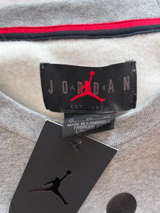 Sudadera Jordan gris sin estrenar XL