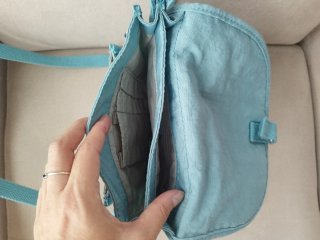 Bolso Kipling Azul Claro