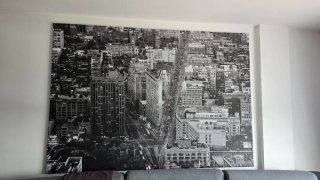 Cuadro Ikea Blanco y Negro