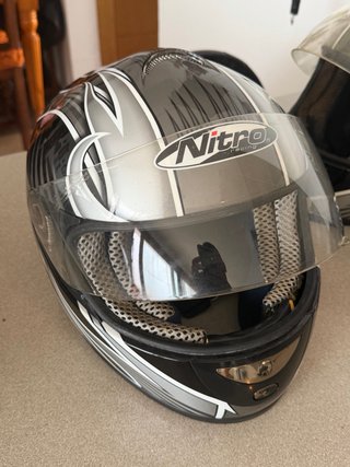Casco Nitro XL Integral Negro/Gris