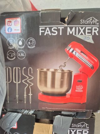 Batidora Starlyf Fast Mixer Roja