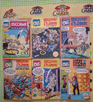 Cómics serie OLÉ