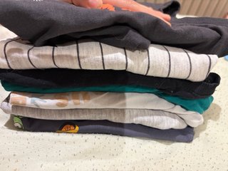 Lote 7 Camisetas Niño 3-4 Años