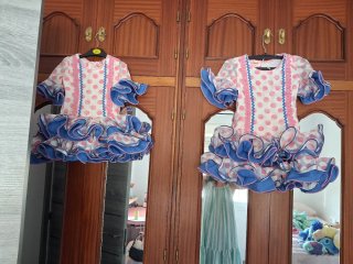Trajes Flamenca Niña 3-5 Años