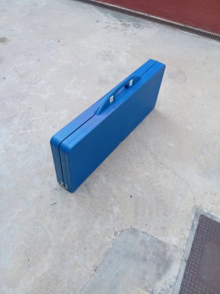Mesa plegable camping de 4 asientos