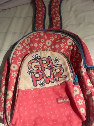 Mochila Tandem Rosa Estampada