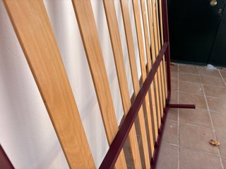 Somier de Lamas con Estructura Metálica 135 cms