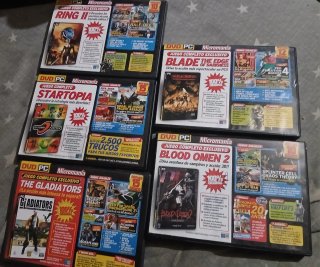 5 DVD PC Micromania Demos Juegos