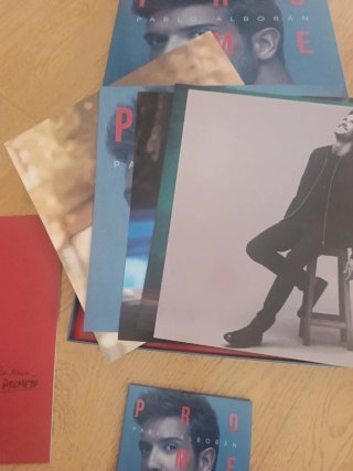 Libro CD Prometo Pablo Alborán