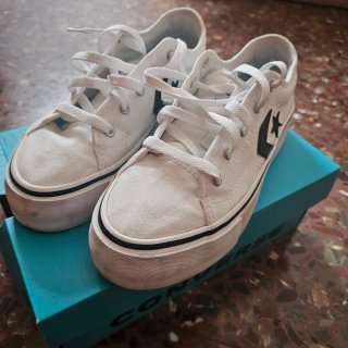 Converse Star Replay Platform Blancas Talla 38