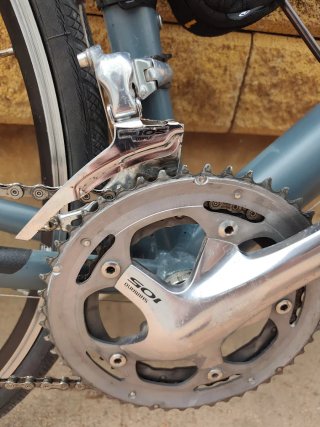 Bicicleta de Carretera Gris