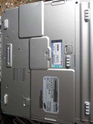 Portátil Samsung P30 Plata y Azul