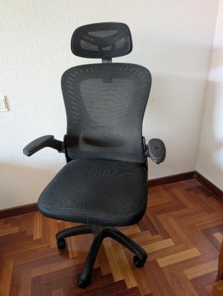 Silla de Oficina Ergonómica Negra