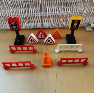 Lote "Trafico" LEGO Duplo original