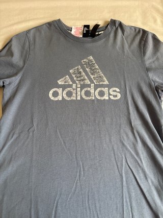 Camiseta Adidas Gris Talla 13 14