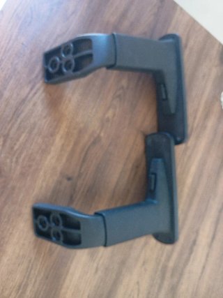 Reposabrazos Silla Ikea (Plástico Negro)