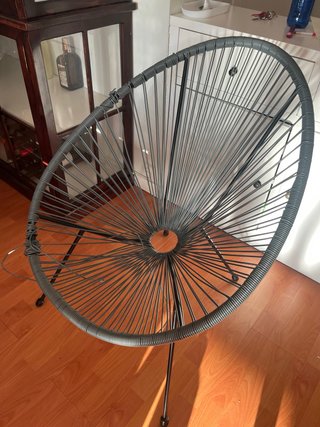 Silla Acapulco Gris - 2 Sillas