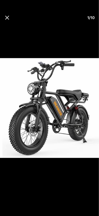 Bicicleta Eléctrica Headeer Negra