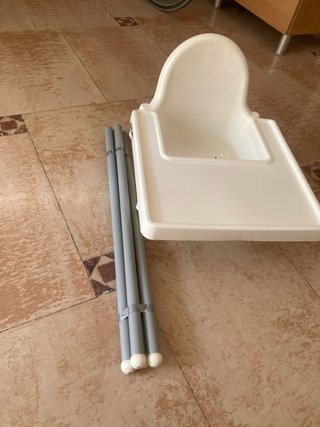 Trona IKEA blanca