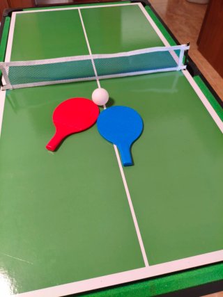 Mesa de futbolín 9 en 1