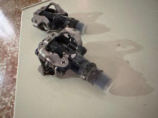 Pedales Shimano SPD M520 Automáticos