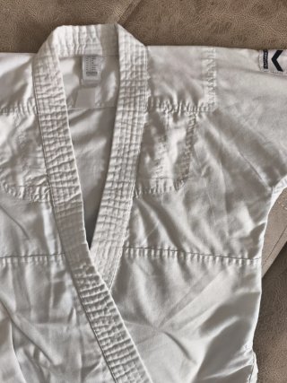 Kimono Decathlon Talla 120cm Blanco