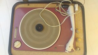 Tocadiscos Portátil Años 50