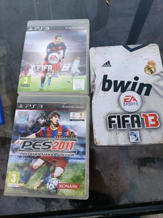 Juegos PS3 FIFA 16, PES 2011 y FIFA 13