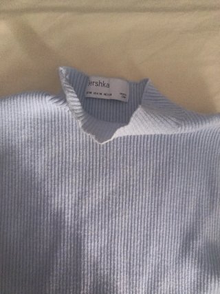 Jersey de punto azul