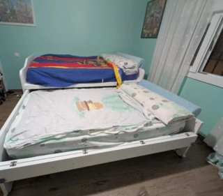 Cama Nido con 2 Camas de 105 y 3 Cajones