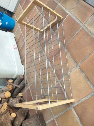 Zapatero de Madera y Metal