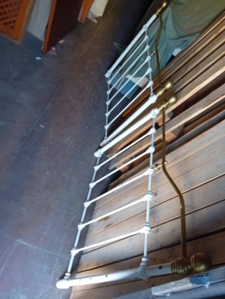 Cabeceros de cama metal y madera