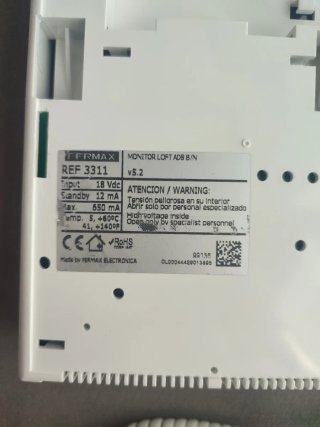 Videoportero Fermax 3311