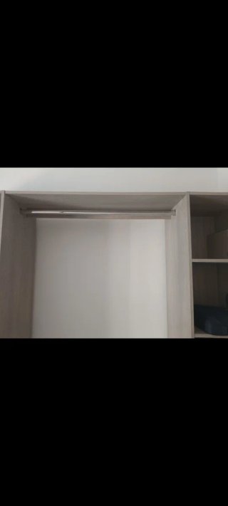 Módulo vestidor madera y metal