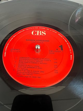 Barbra Streisand - One Voice Vinilo LP