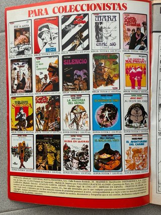 TOTEM nº 43 (1982) · Manara, Crepax, Caza, etc.