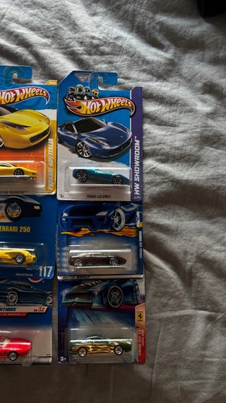 Lote de 16 Hot Wheels ferrari antiguos