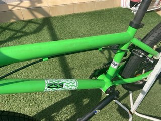 Bicicleta BMX WST Verde