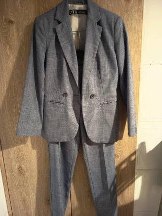 Traje Zara Azul Talla S