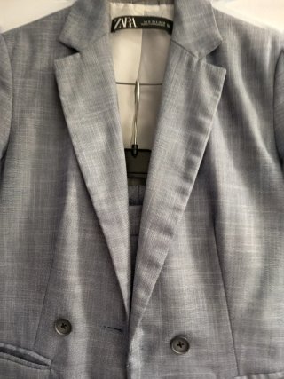 Traje Zara Azul Talla S