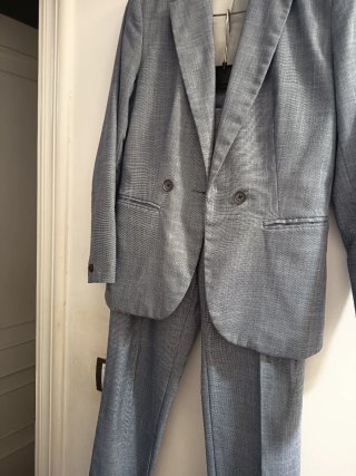 Traje Zara Azul Talla S