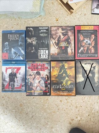 Lote Películas DVD/Blu-ray PRECIOS EN DESCRIPCIÓN