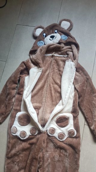 Pijama Entero de Oso para Niños