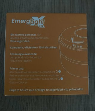 Baliza V16 EmergLight Geolocalizable DGT