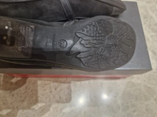Zapato Wonders Negro Talla 37