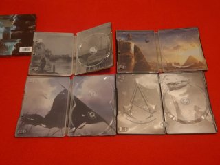 Assassins Creed steelbooks.